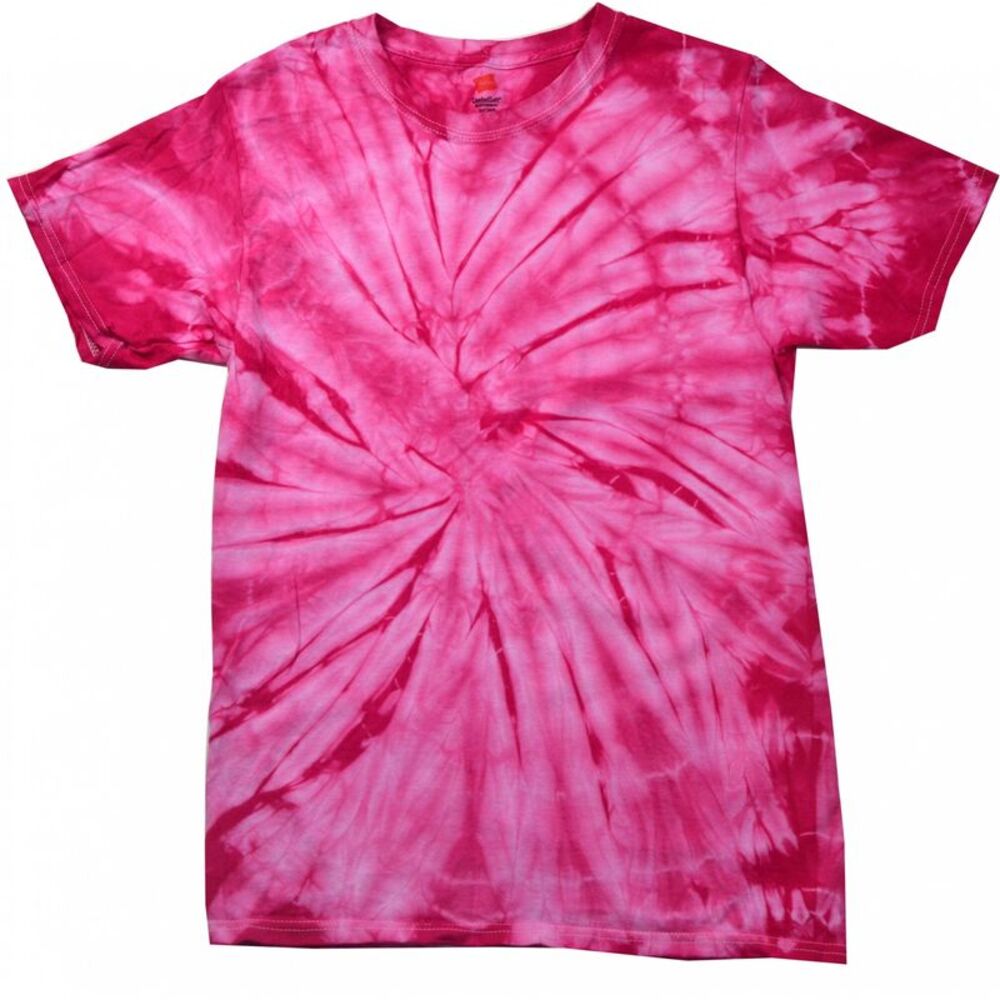 Colortone Childrens Unisex Tonal Spider Short Sleeve T-Shirt / Spider Pink